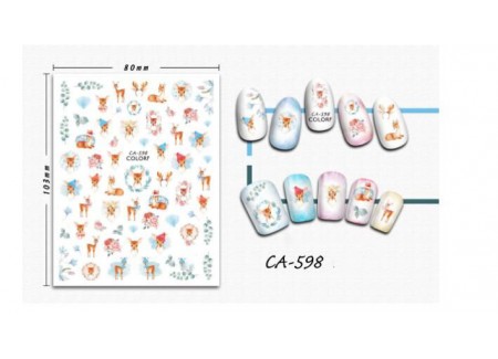 3D Nail Stickers - CA-598